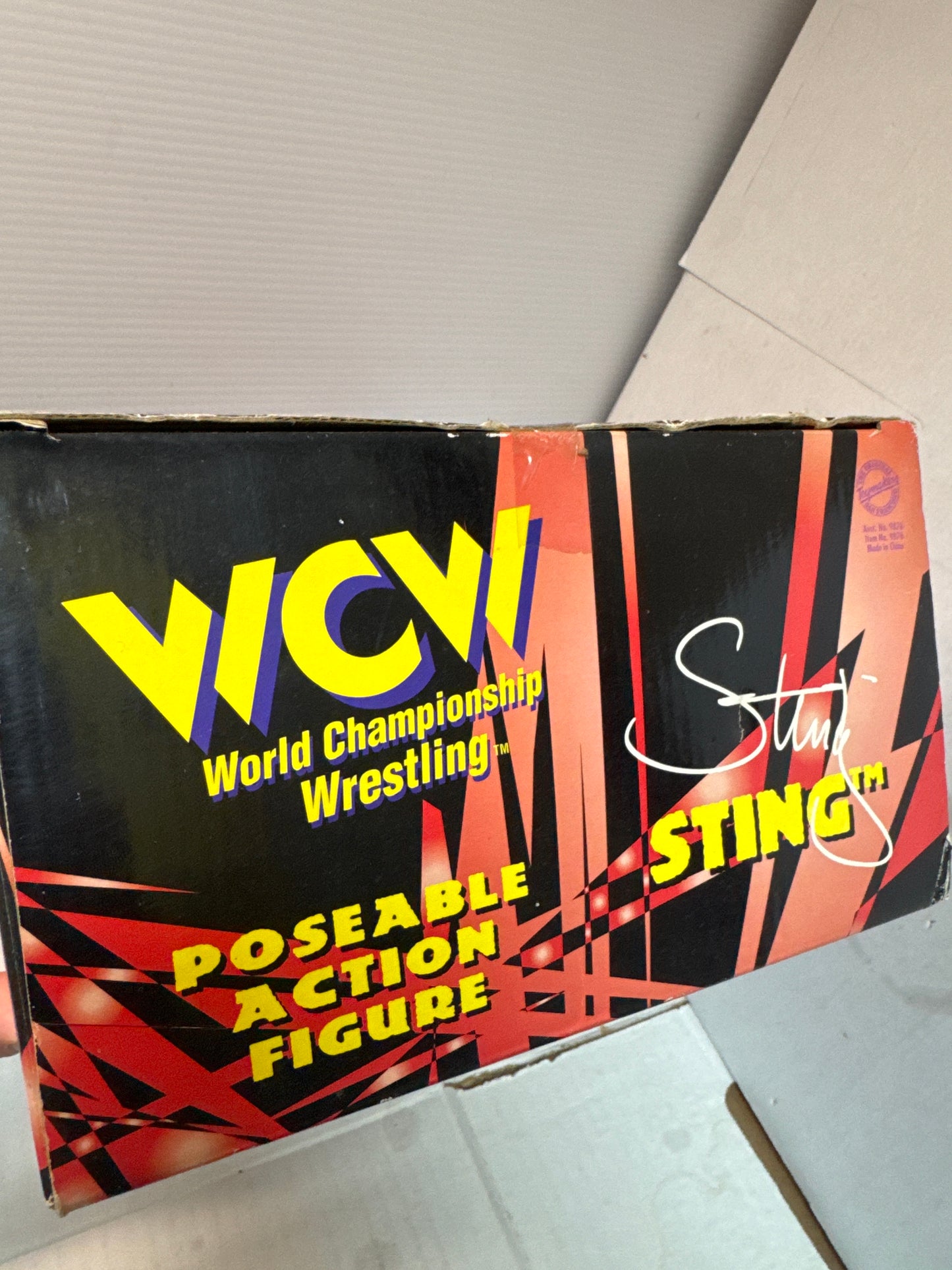 Sting WCW Signature Series Action Figure - KB Toys Exclusive - The Original San Francisco Toy Makers