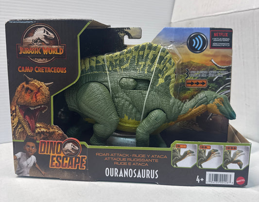 Jurassic World DINO ESCAPE Ouranosaurus Roar Attack Action Figure
