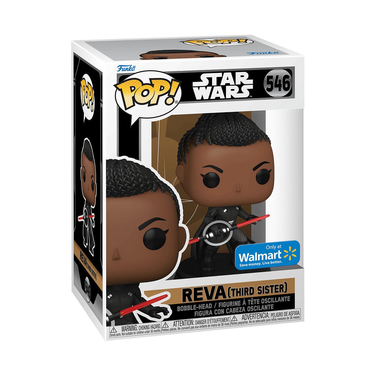 Funko Pop Star Wars 546 Reva (Third Sister) Walmart Exclusive