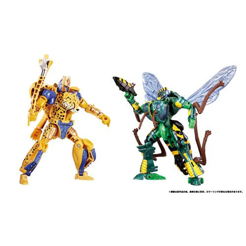 Transformers Beast Wars BWVS-03 Cheetor vs. Waspinator Set