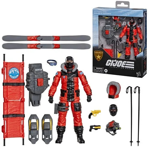 G.I. Joe Classified Series Legacy Collection: Action Joe Avalanche Response 6-inch Action Figure