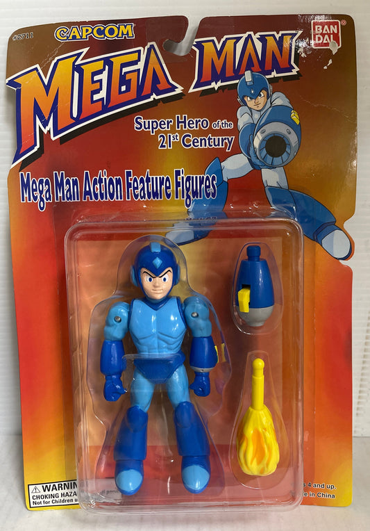 Mega Man Mega Man Series 1 Action Figure MOC/1995 Bandai/Capcom