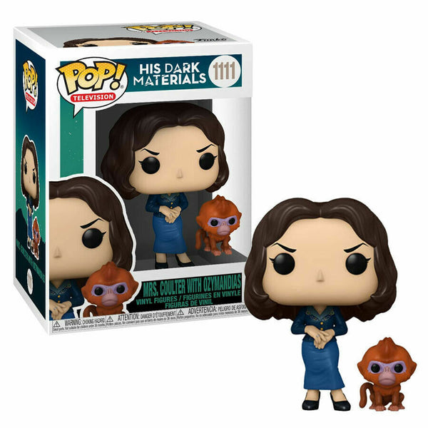 His Dark Materials: Mrs. Coulter w/ The Golden Monkey Funko POP!