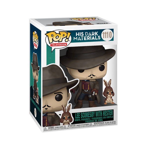 FUNKO POP! Television 1110 His Dark Materials LEE SCORSBEY & HESTER Vinyl Figure