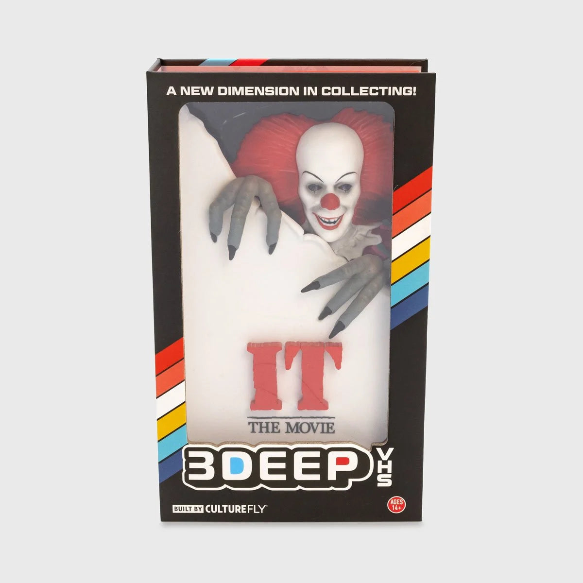 IT Pennywise 3-Deep VHS Statue