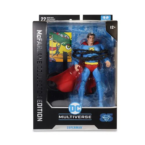 DC McFarlane Collector Edition Wave 1 Superman (Action Comics) 7-Inch Scale Action Figure