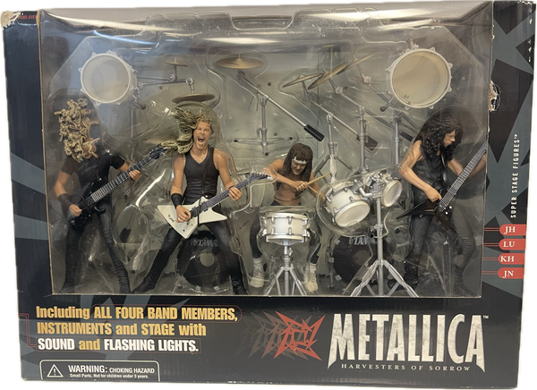Metallica Harvesters Of Sorrow Super Stage Figures Box Set