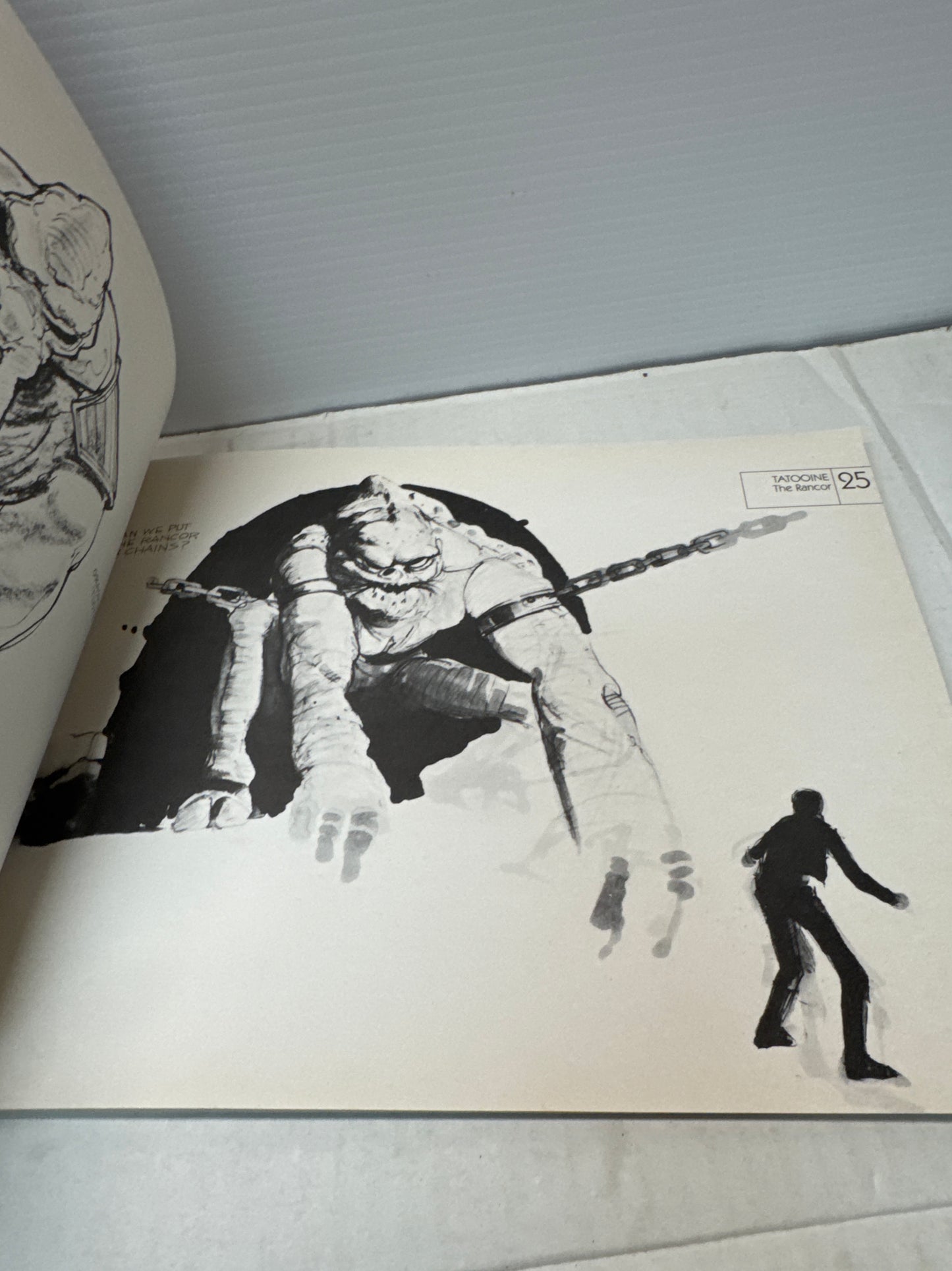 VIntage USED Return Of The Jedi Sketchbook Joe Johnson Ralph McQuarrie 1983 First Edition WH