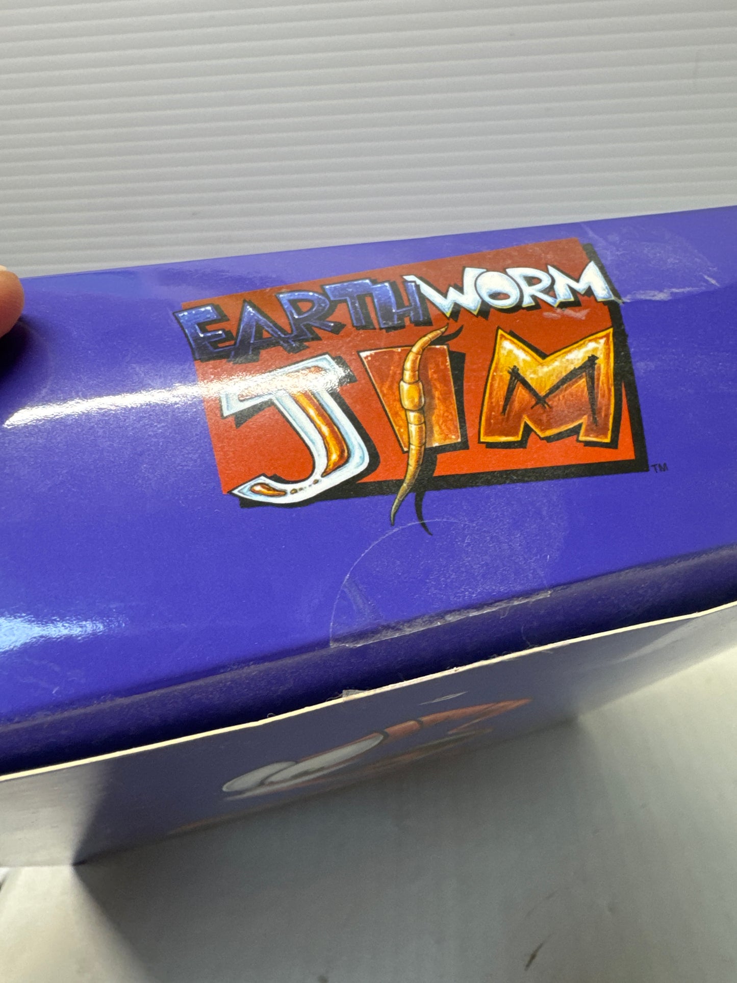 Earthworm Jim With Snott Figure Premium DNA  - OPEN COMPLETE