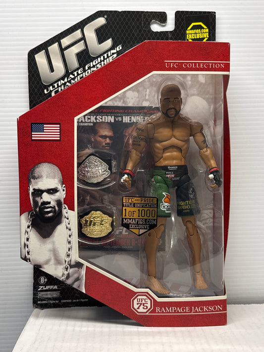 Rampage Jackson 1 of 100 MMAFigs Exclusive Series 8