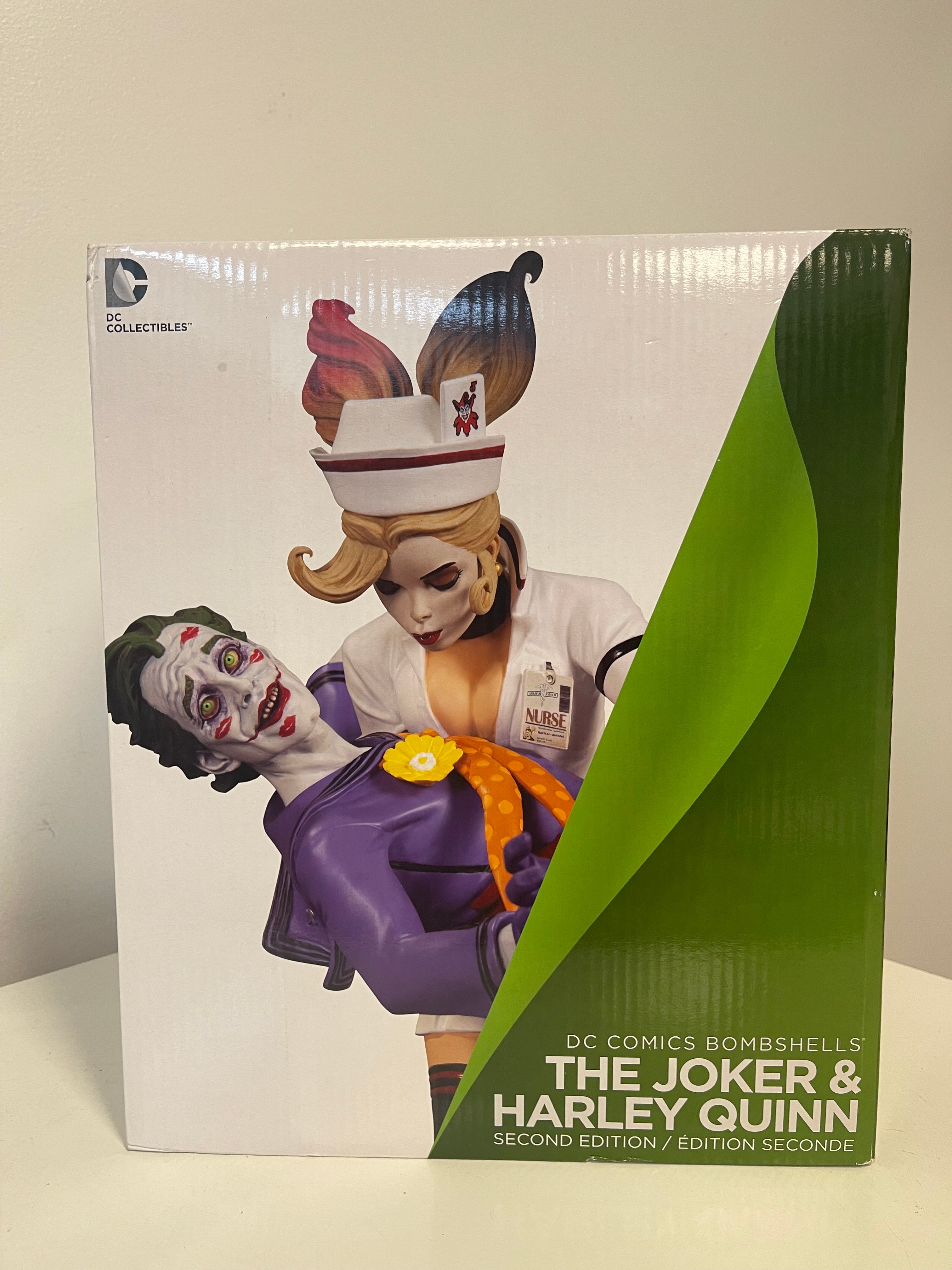 Bombshells The Joker & Harley Quinn Statue Second Edition – Big