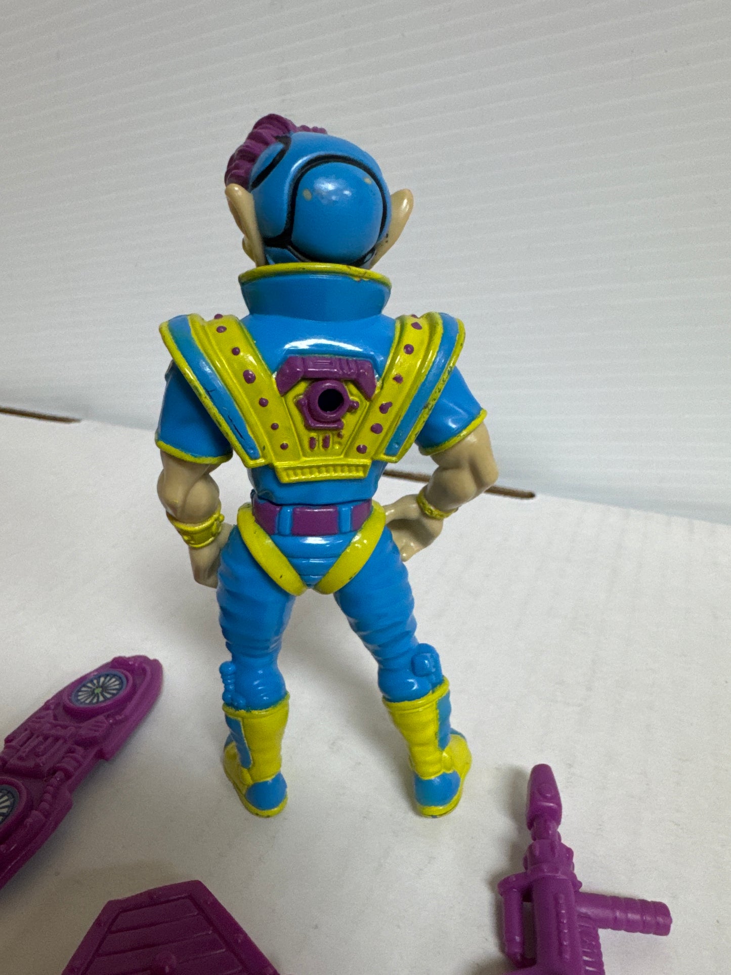 Teenage Mutant Ninja Turtles Zak The Neutrino Action Figure Loose 1991 (B)