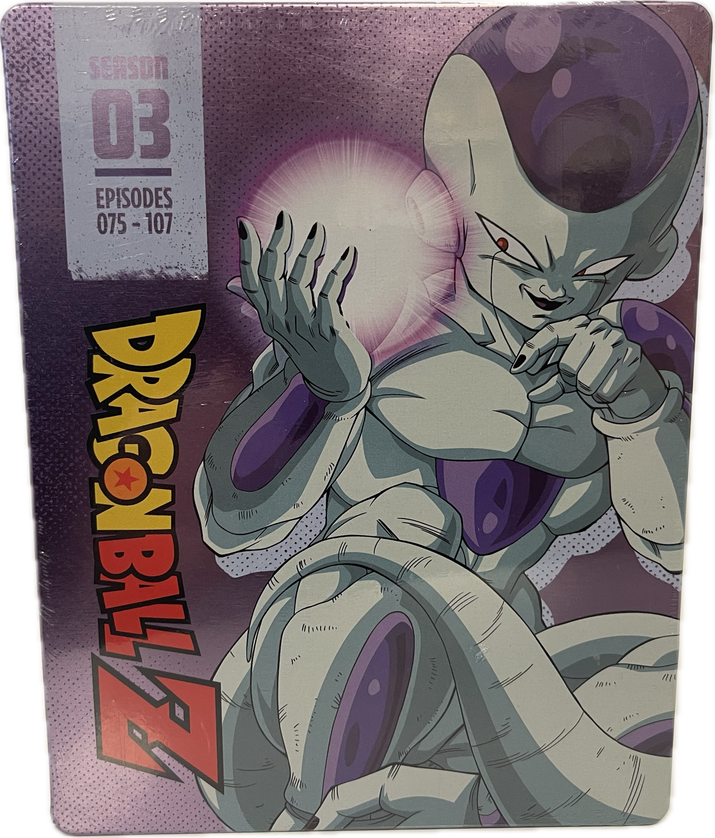 Dragon Ball Z Season 03 Episodes 075-107 4-Disc Blu-Ray Steelbook Set