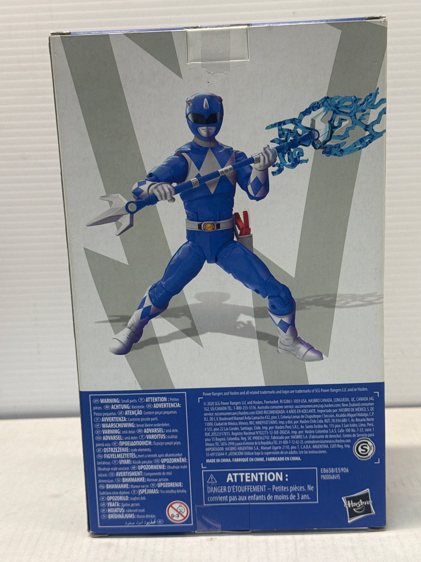 Mighty Morphin Power Rangers Lightning Collection Blue Ranger Hasbro NIB