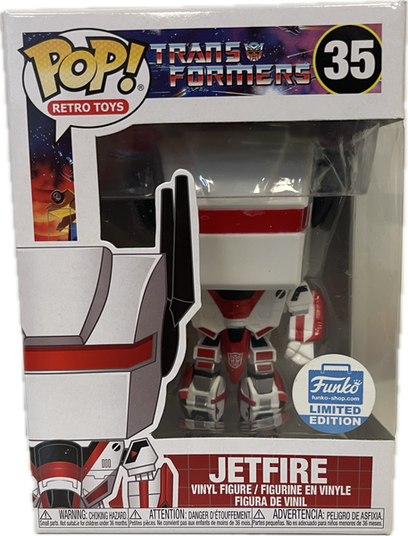 Pop! Retro Toys Transformers Jetfire #35 Limited Edition