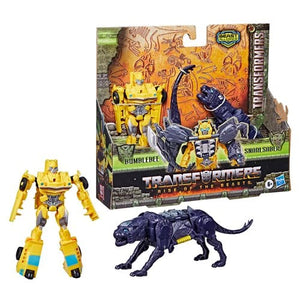Transformers Rise of the Beasts Beast Combiners Bumblebee & Snarlsaber 2-Pack