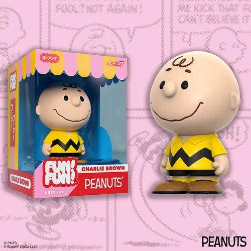 Peanuts Charlie Brown (Yellow Shirt) FUN! FUN! Vinyl Figure