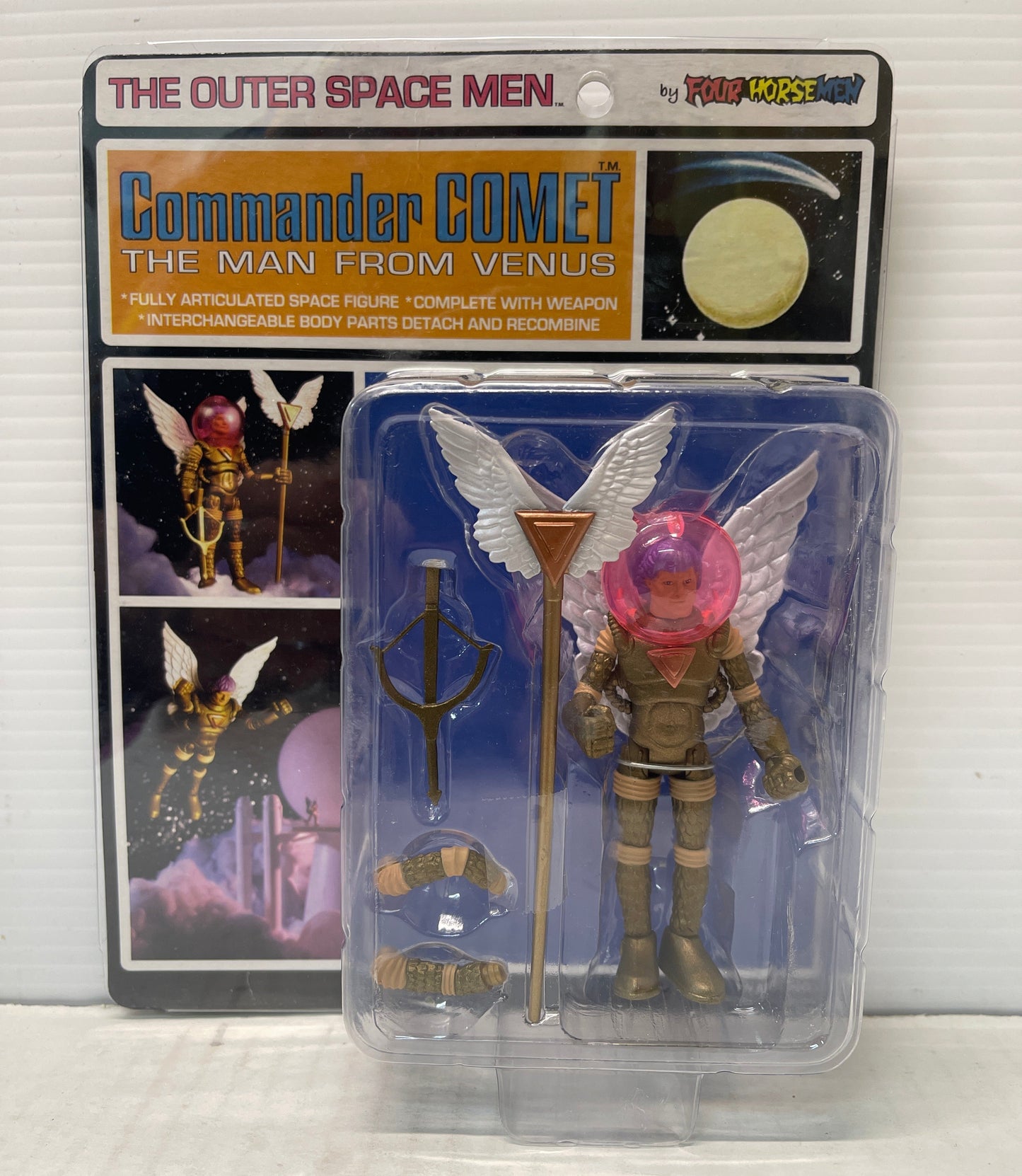 MOC COMMANDER COMET Outer Space Men The Four Horsemen Man from Venus 2012
