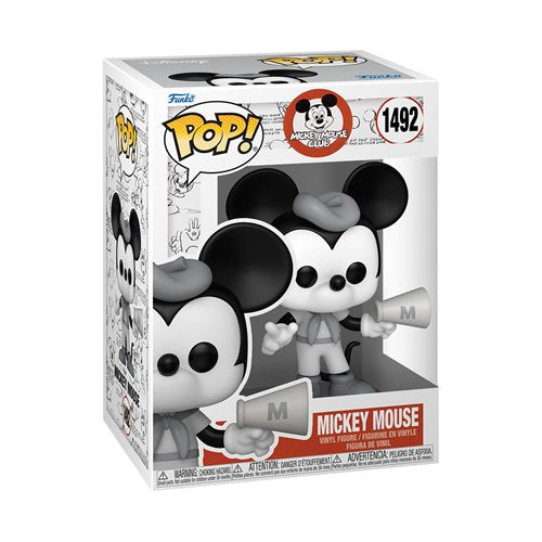 Mickey Mouse Club Mickey (Black and White) Pop! Vinyl Figure