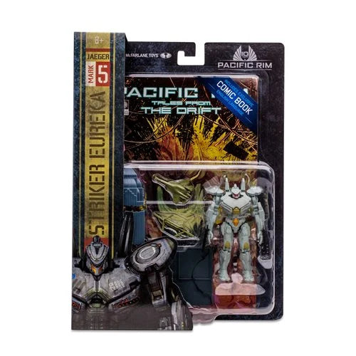 Pacific Rim Jaeger Striker Eureka 4-Inch Scale Action Figure with Comic Book