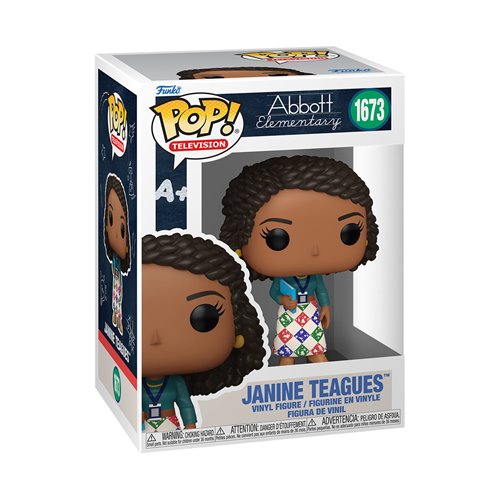 Abbott Elementary Janine Teagues Funko Pop! Vinyl Figure #1673