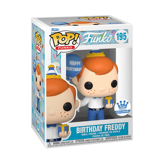 Funko Pop! Vinyl: Freddy Funko - Birthday Freddy - Funko (Exclusive) #195