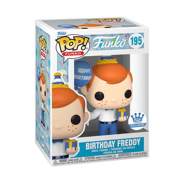 Funko Pop! Vinyl: Freddy Funko - Birthday Freddy - Funko (Exclusive) #195