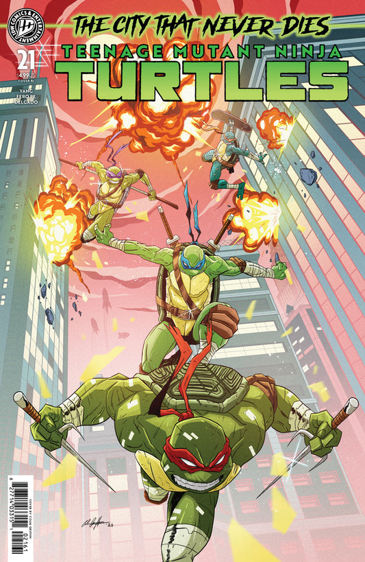 Teenage Mutant Ninja Turtles #21 Variant Ri (25) (Griffin)
