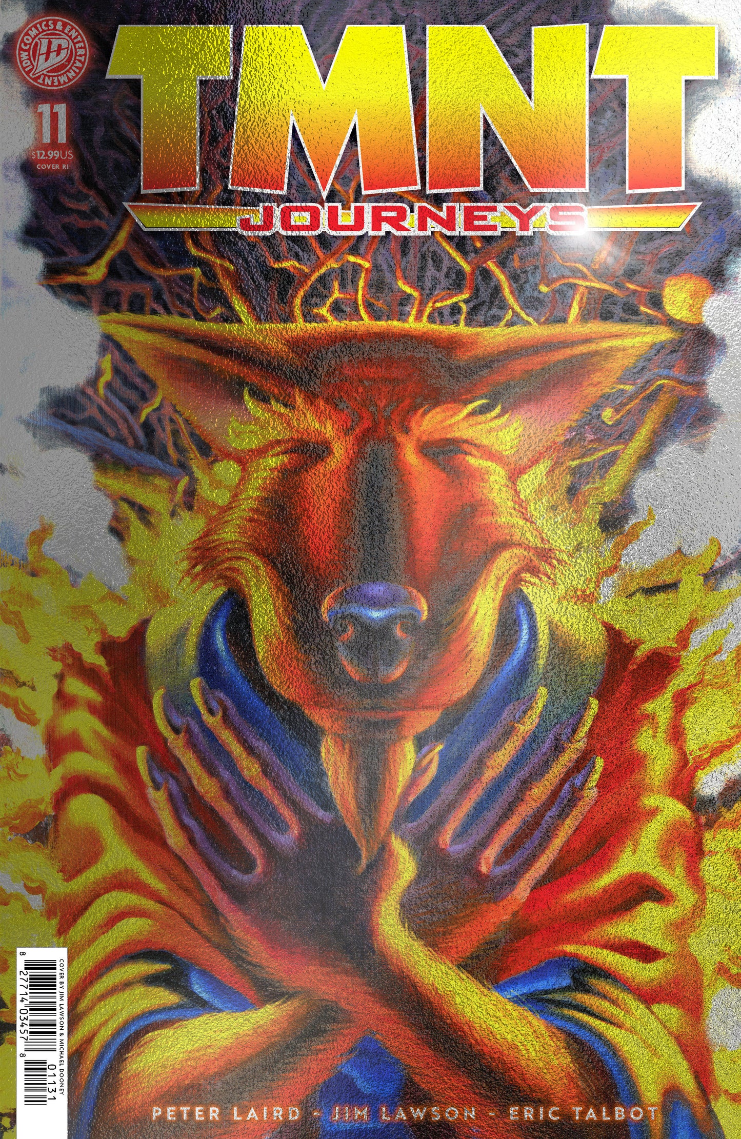 Teenage Mutant Ninja Turtles: Journeys #11 Variant Ri (10) Foil (Dooney & Lawson)