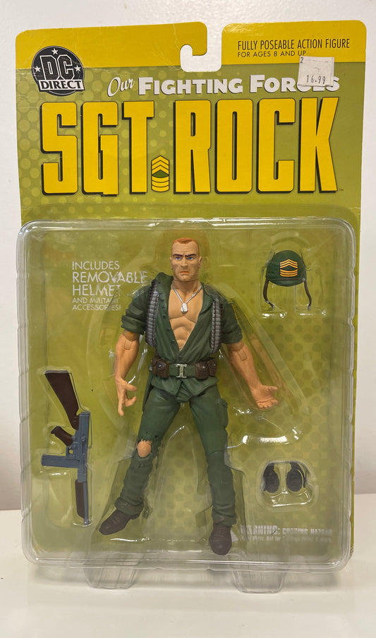 DC Direct SGT ROCK Our Fighting Forces Action Figure Sergeant