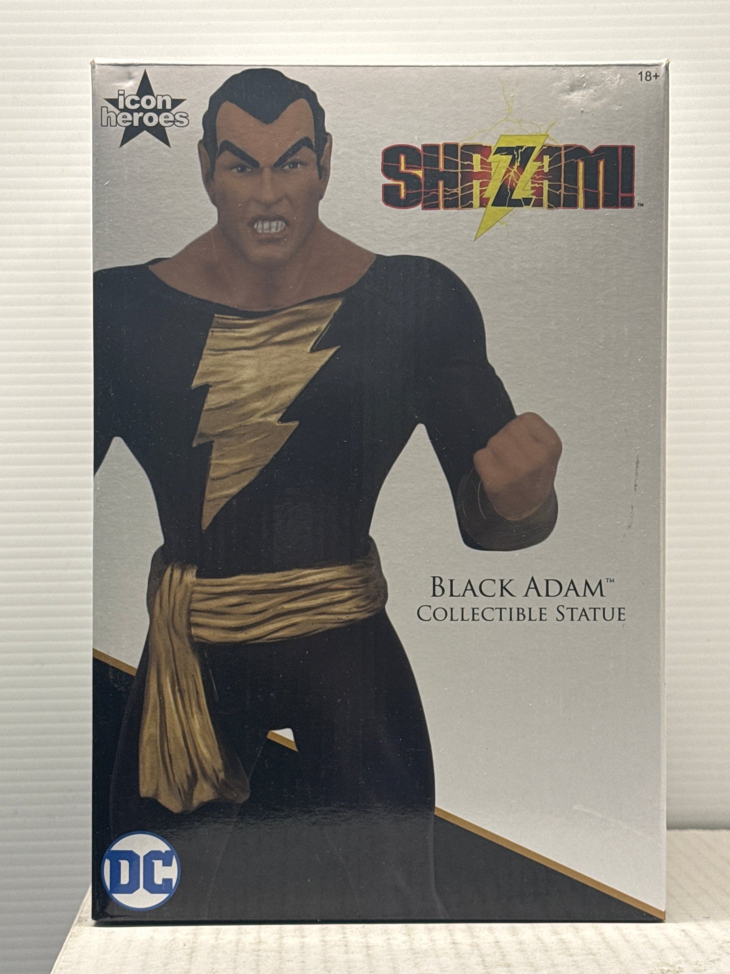 Icon Heroes Shazam Black Adam Statue 8" 0211/1,000