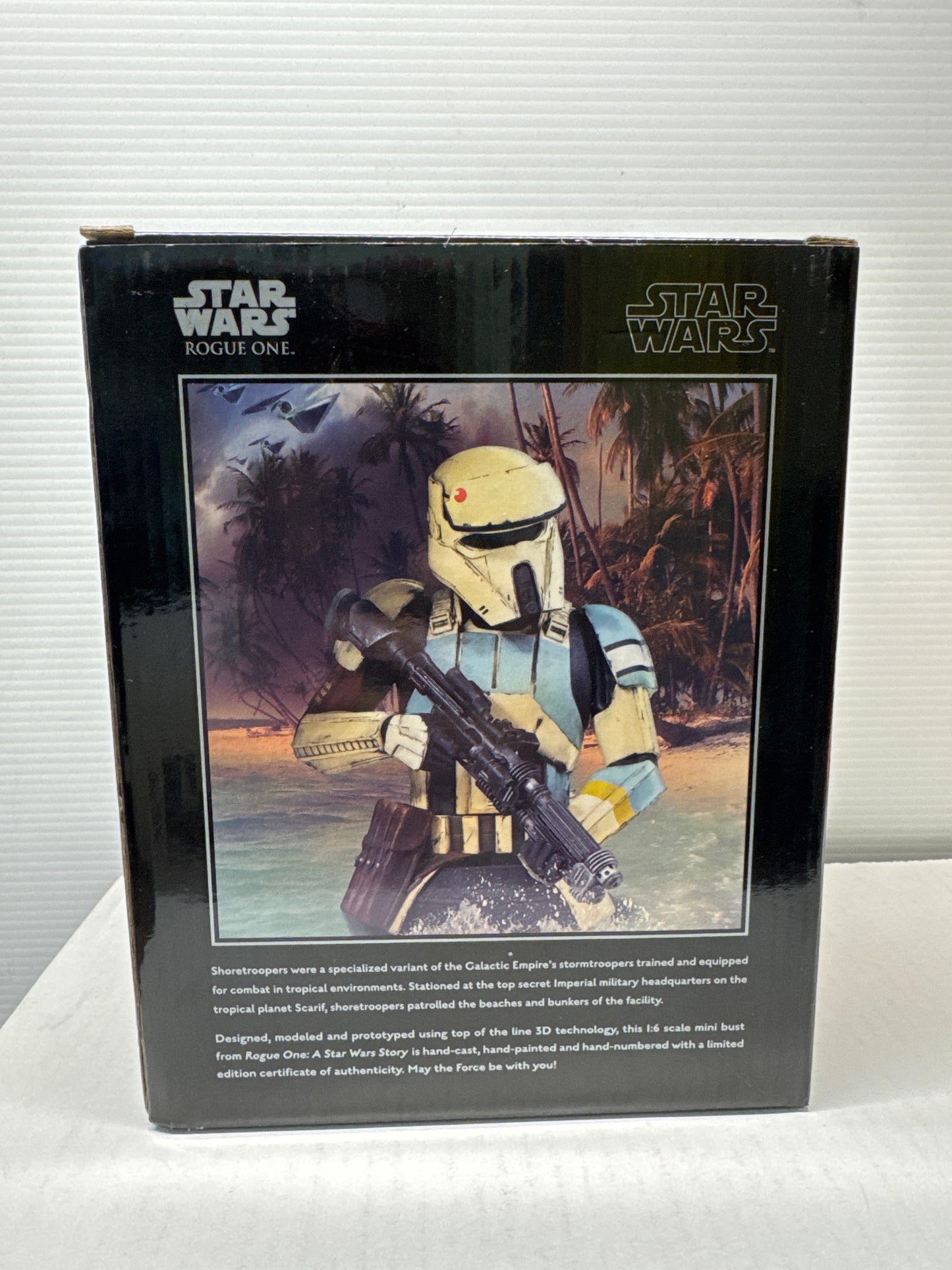 STAR WARS ROGUE ONE SHORETROOPER 1/6 SCALE BUST - NIB - GENTILE GIANT