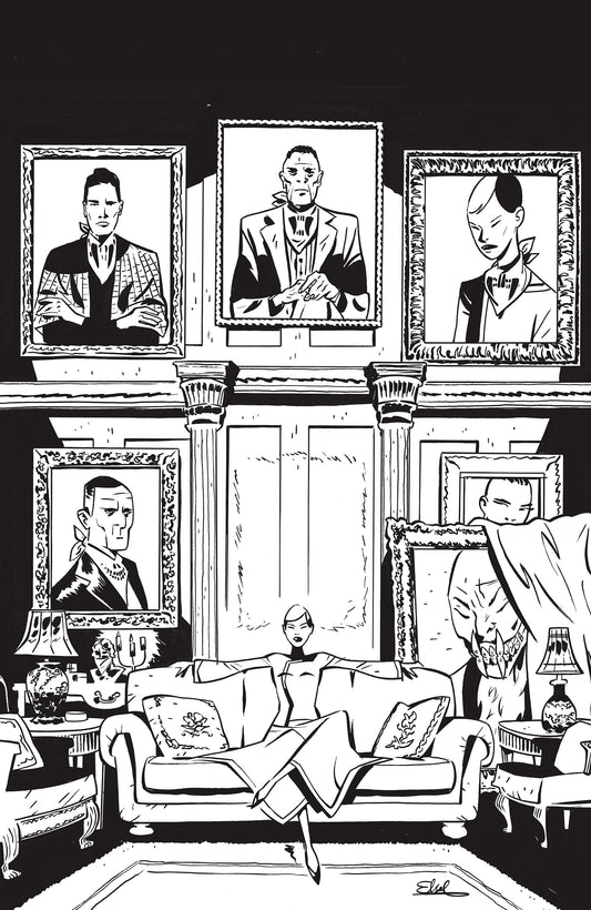 Fall Of The House Of Slaughter #1 D 1 in 10 Variant Edition (Full Art, Charretier)