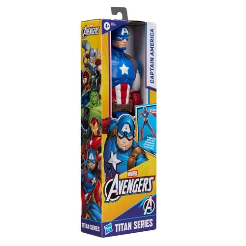 Captain America Marvel Avengers Titan Series 12-Inch Action Figure