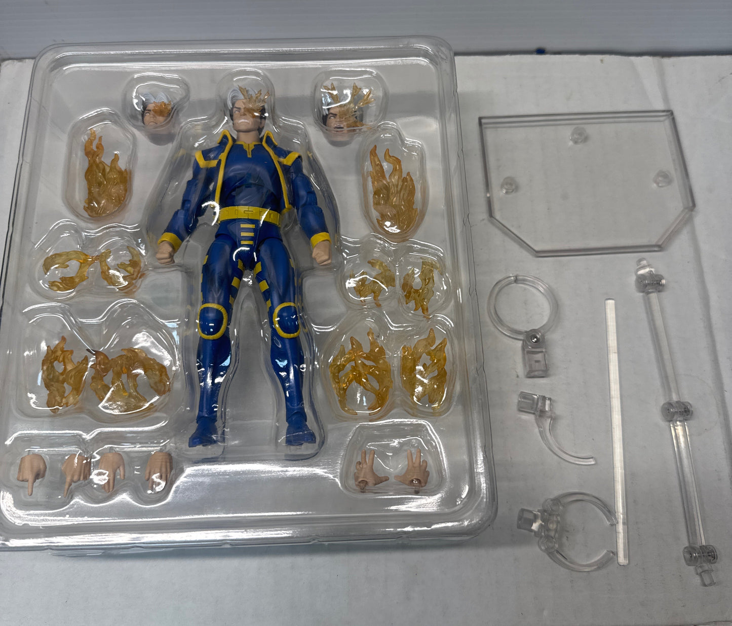 No.251 Mafex X-MAN (NATE GREY) X-MEN Medicom Action Figure - Open Box Complete
