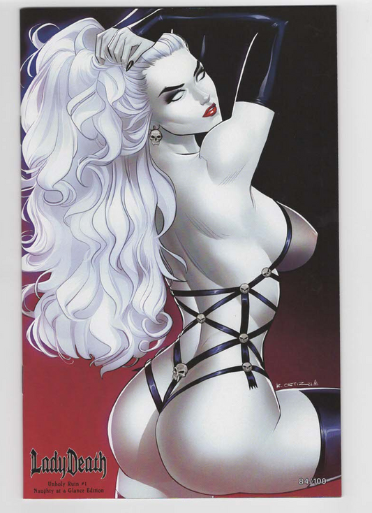 Lady Death: Unholy Ruin #1 Naughty Edition 84/100