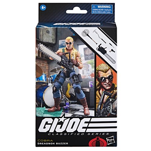 G.I. Joe Classified Series Dreadnok Buzzer 6-Inch Action Figure