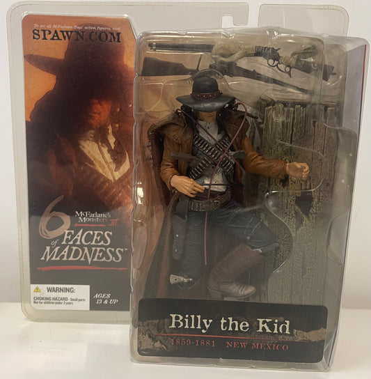 McFarlanes's Monsters 6 Faces Of Madness Billy The Kid