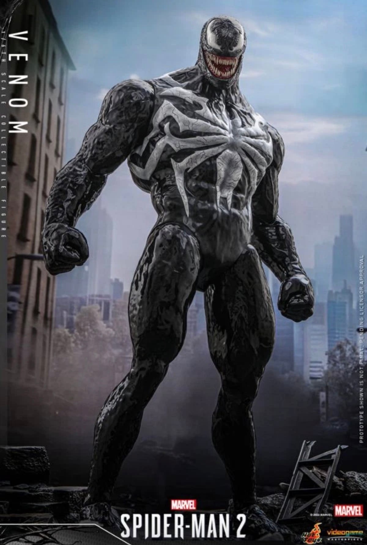 SpiderMan 2 (Video Game 2023) Venom 1:6 Scale Hot Toys Figure VGM59