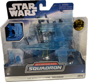 Star Wars Micro Galaxy Squadron Luke Skywalker's X-Wing (Hologram) Chase