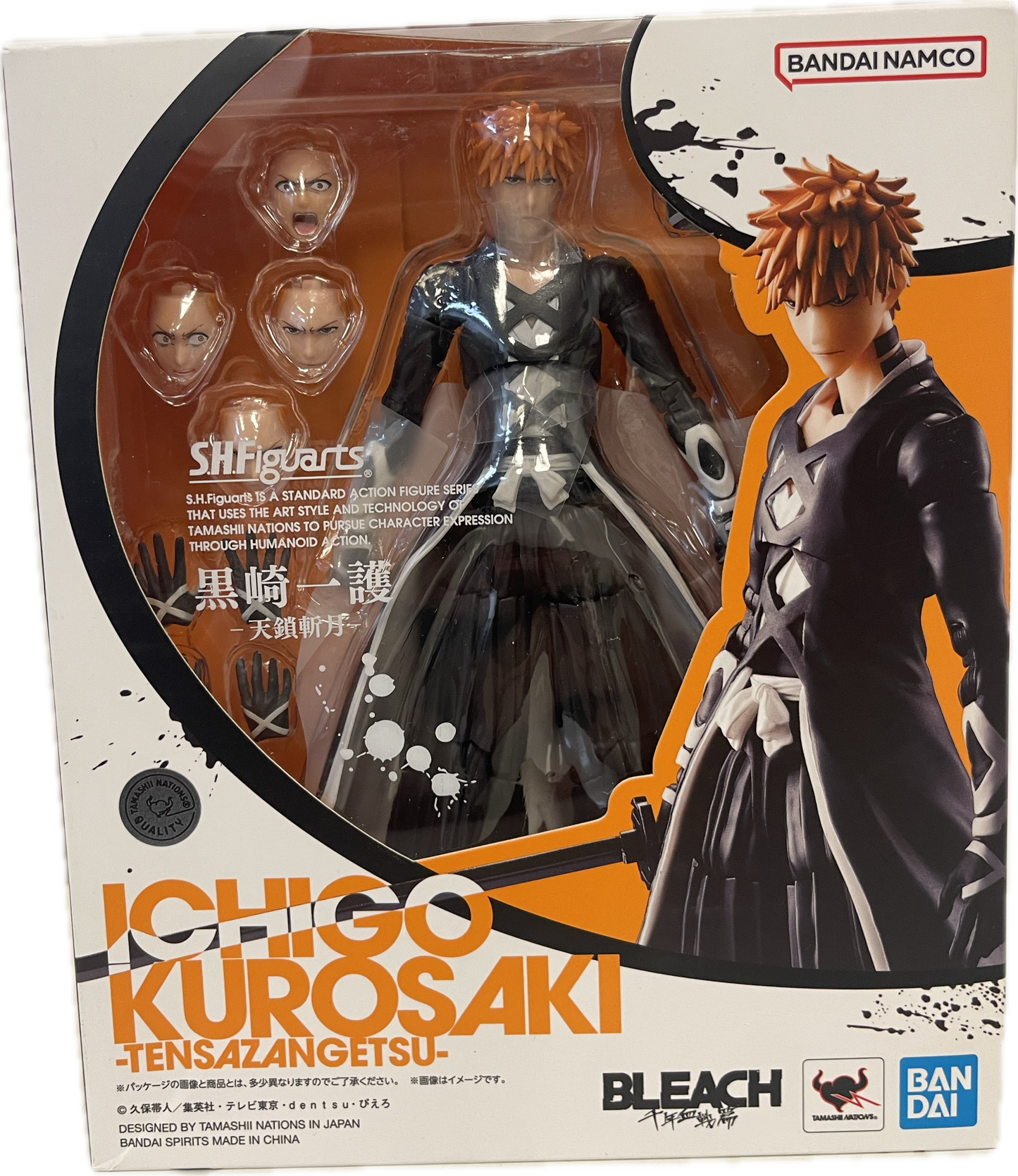 S.H.Figuarts Bleach Ichigo Kurosagki -Tensazangetsu-