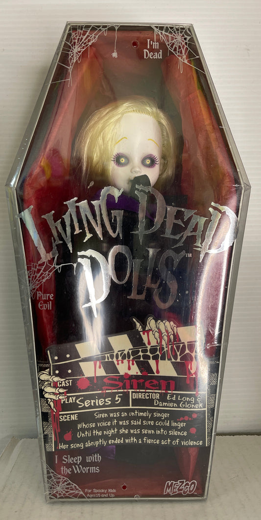 Mezco Toyz 2000 Living Dead Dolls - SIREN - Series 5 SEALED