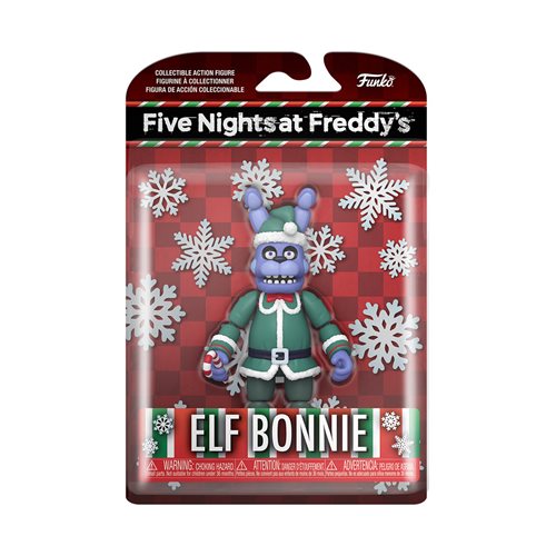 Five Nights at Freddy's Holiday Elf Bonnie Funko Action Figure