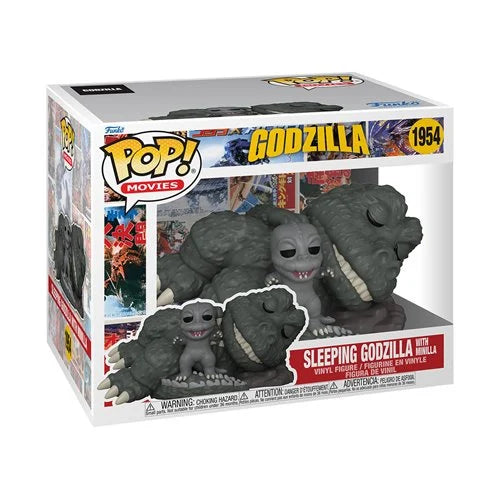 Godzilla Sleeping Godzilla with Minizilla Super 3-Inch Funko Pop! Vinyl Figure #1954
