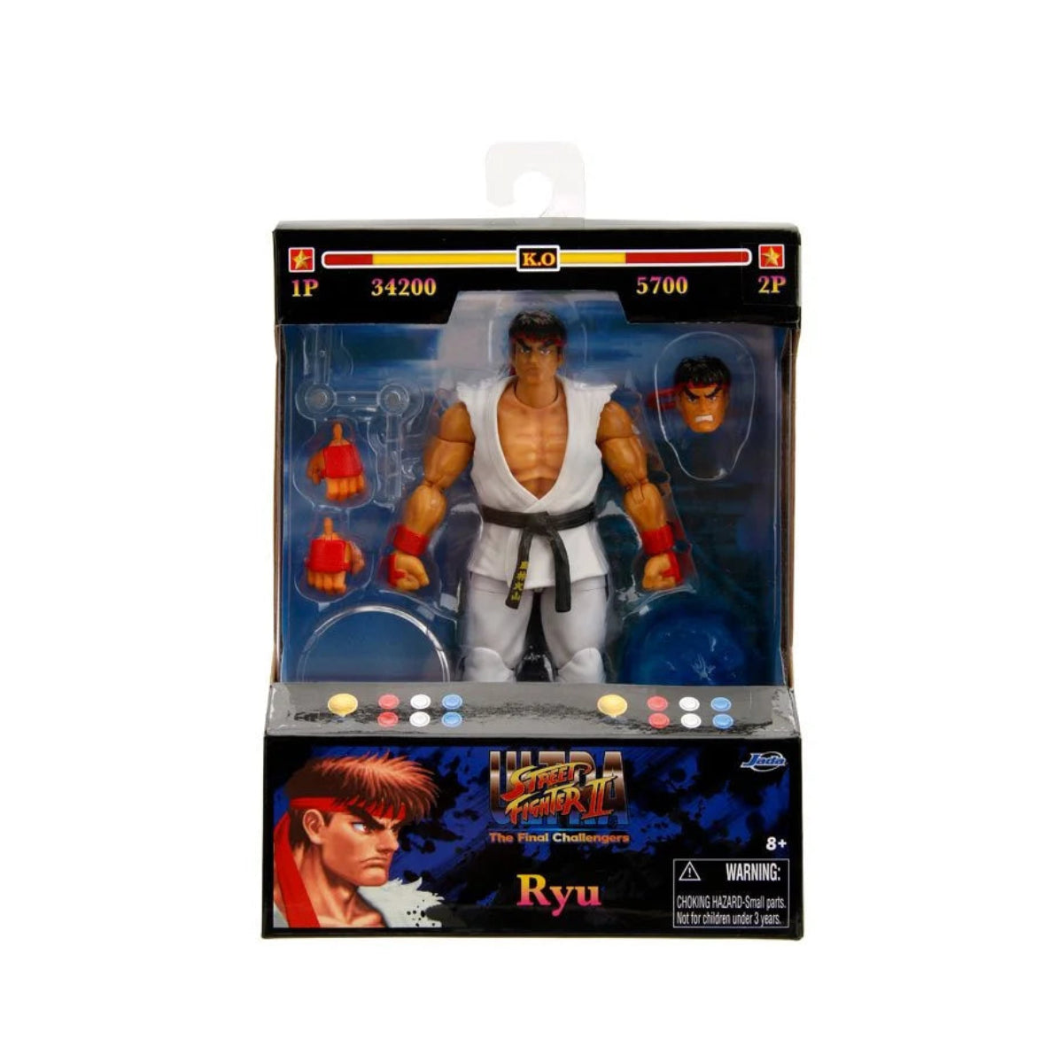 Ultra Street Fighter II Ryu 6-Inch Action Figure