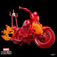 Ghost Rider Marvel Legends Series Johnny Blaze 6-Inch Action Figure with Motorcycle
