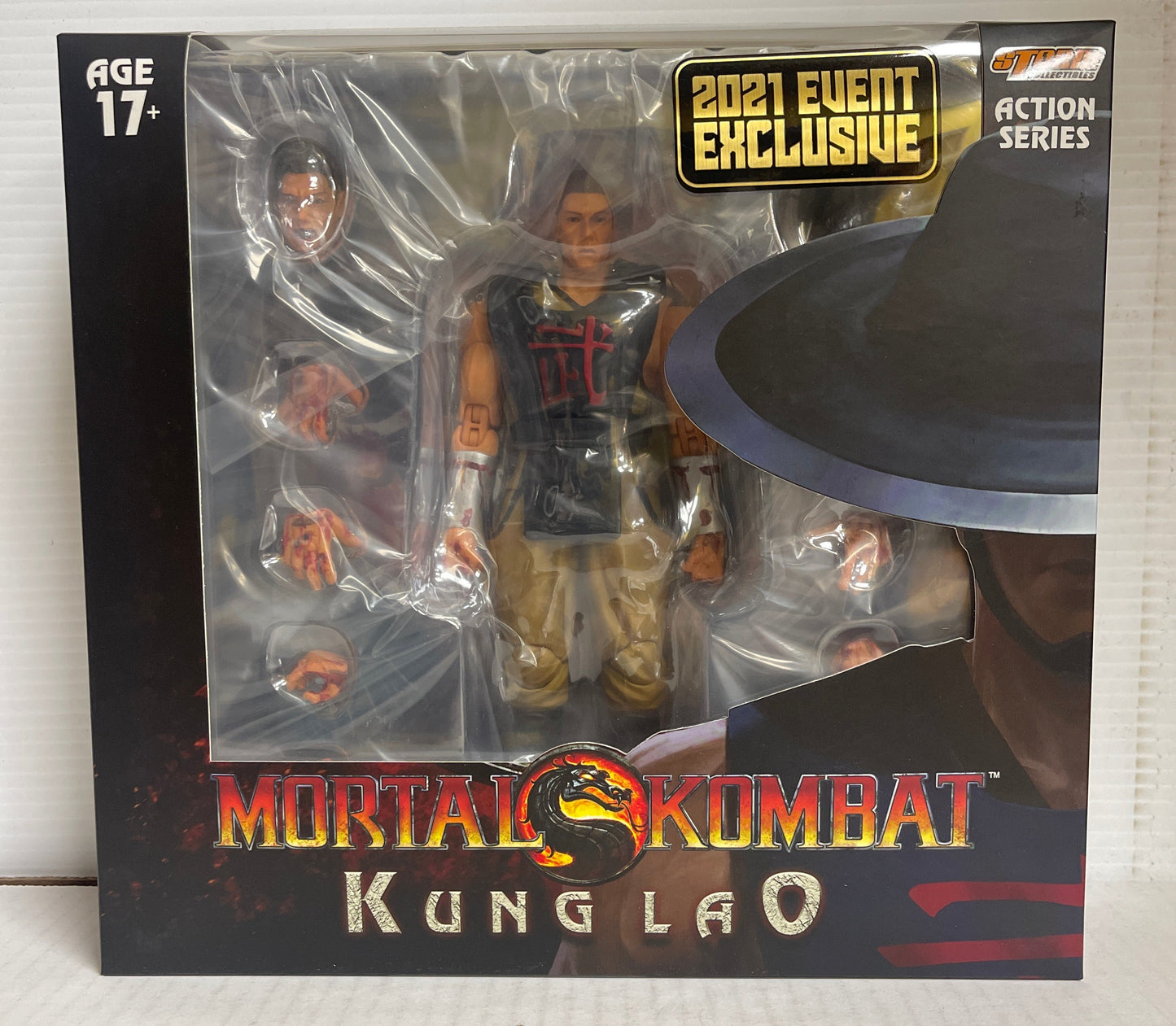 Storm Collectibles Mortal Kombat Kung Lao 2021 Event Exclusive Bloody