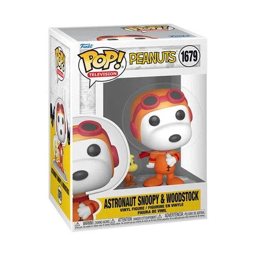 Peanuts Astronaut Snoopy & Woodstock Funko Pop Vinyl Figure #1679