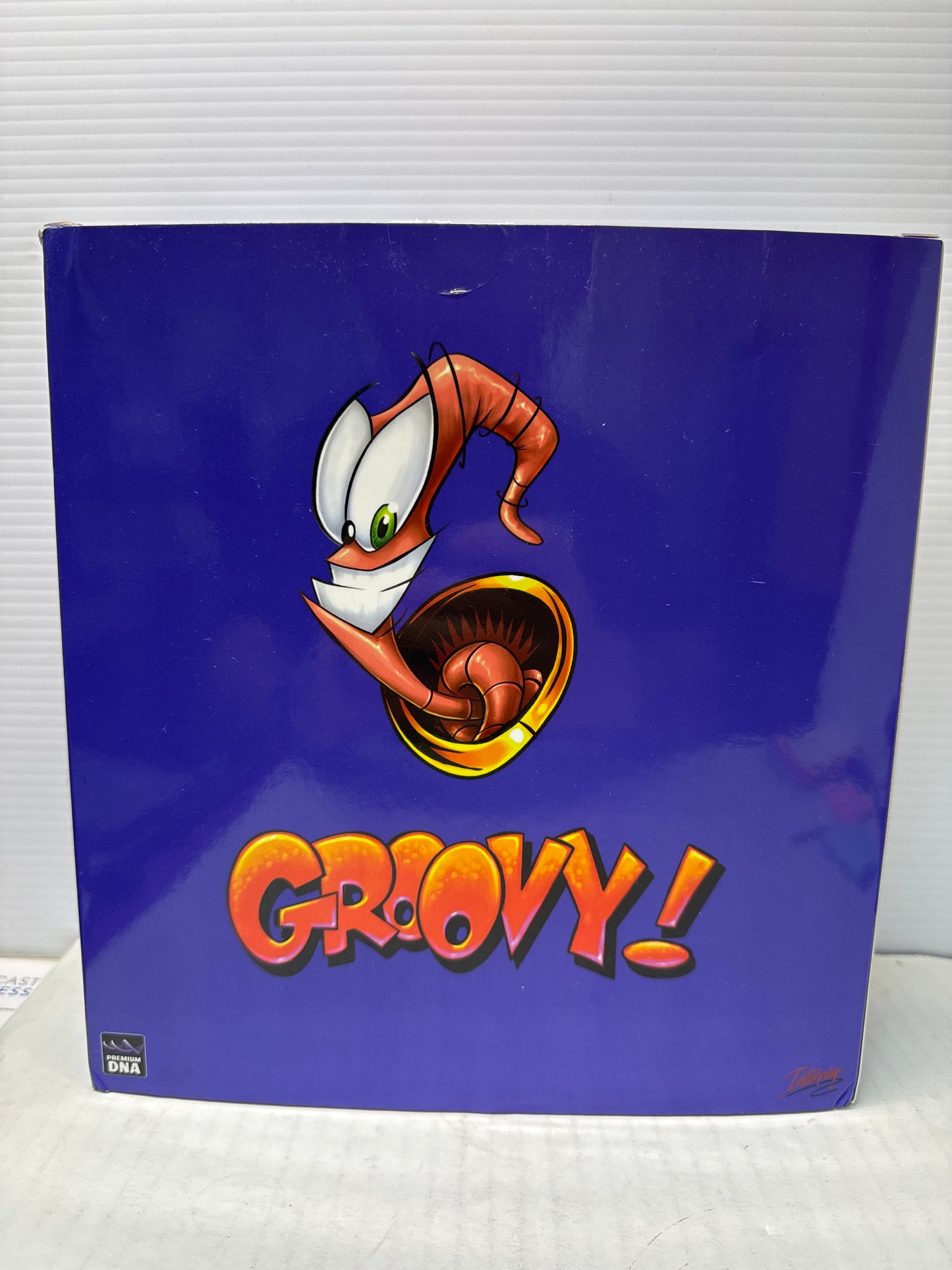 Earthworm Jim With Snott Figure Premium DNA  - OPEN COMPLETE