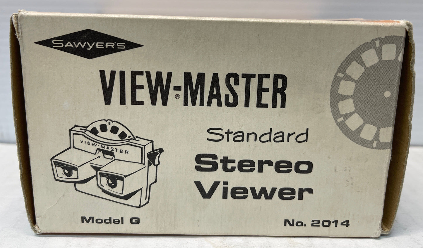 Sawyer's View Master Model G Stereoscope No. 2014 With Original Box
